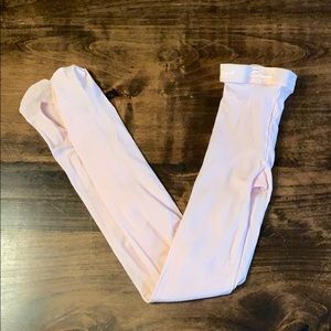 •Capezio Pink Transition Tights•